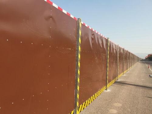 重慶銅梁導(dǎo)軌電車車輛組裝基地及試驗線建設(shè)工程圍擋施工順利完成，項目進入勘察階段